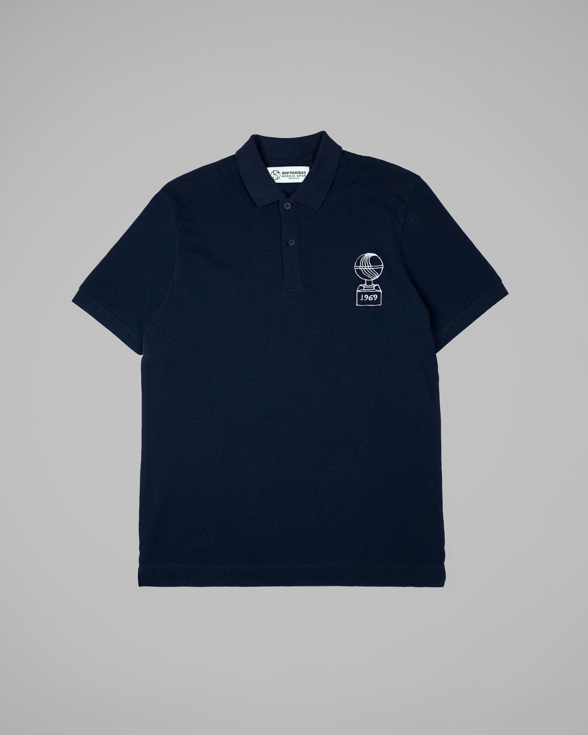 BNP PARIBAS NORDIC OPEN LOGO POLO MARINBLÅ