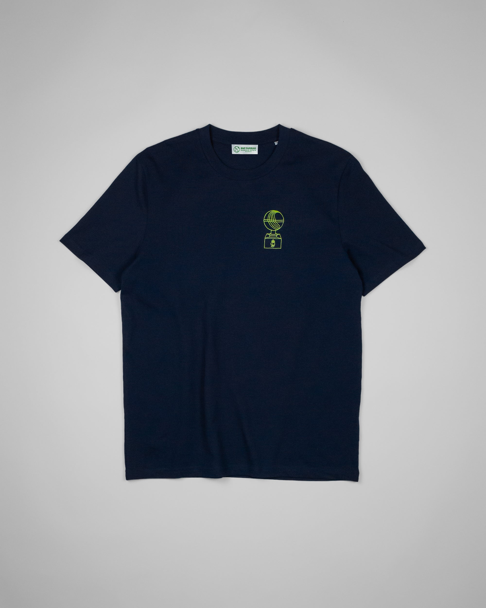 BNP PARIBAS NORDIC OPEN RACKETS T-SHIRT MARINBLÅ