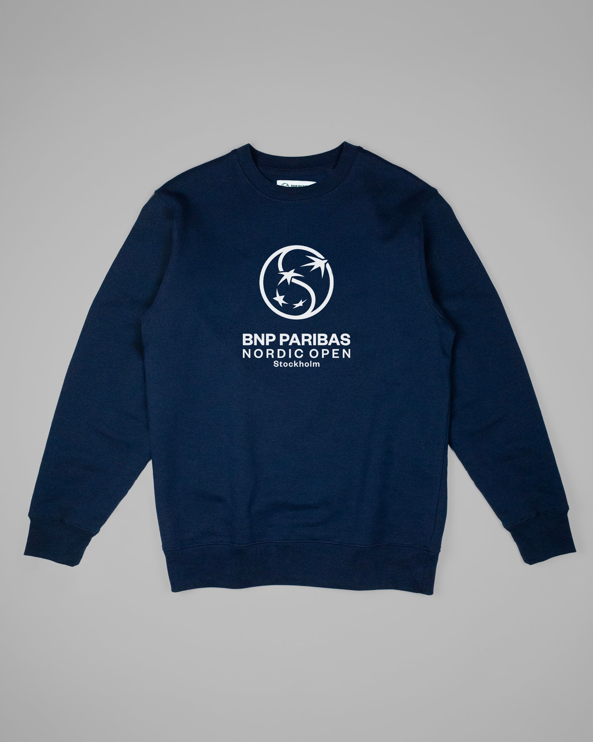 BNP PARIBAS NORDIC OPEN SWEATSHIRT MARINBLÅ