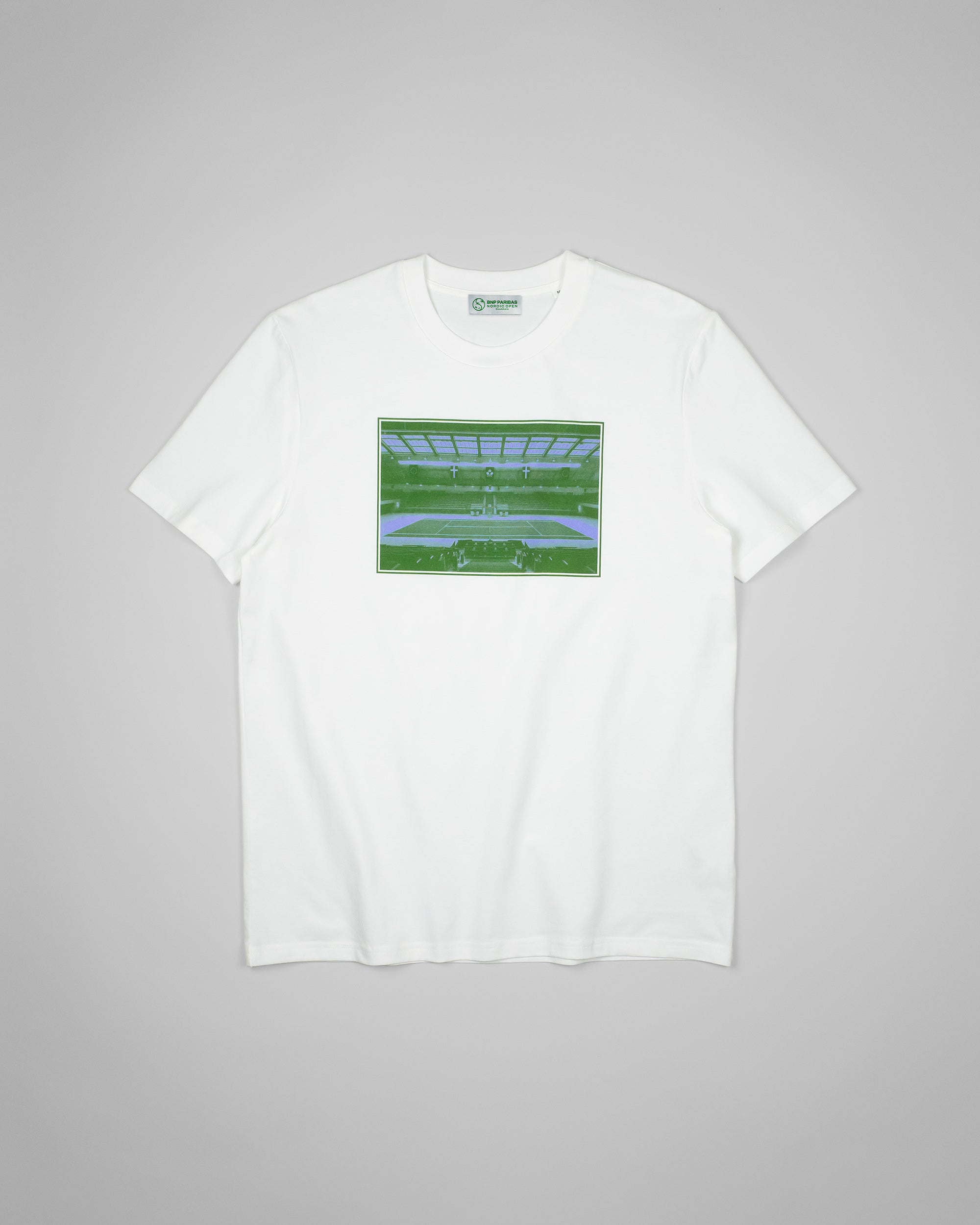 BNP PARIBAS NORDIC OPEN CENTRE COURT T-SHIRT OFF WHITE