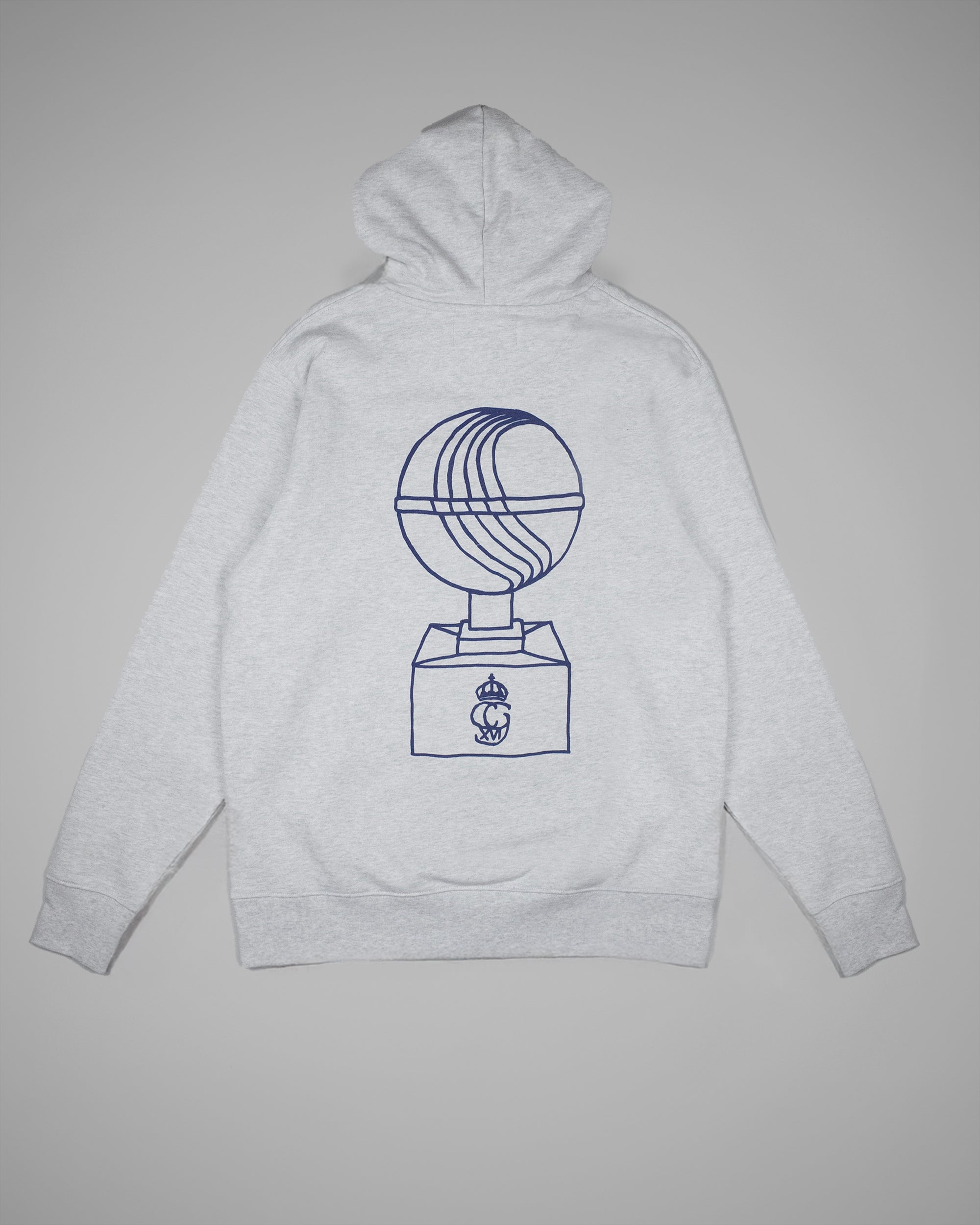 BNP PARIBAS NORDIC OPEN TROPHY HOODIE GRÅ