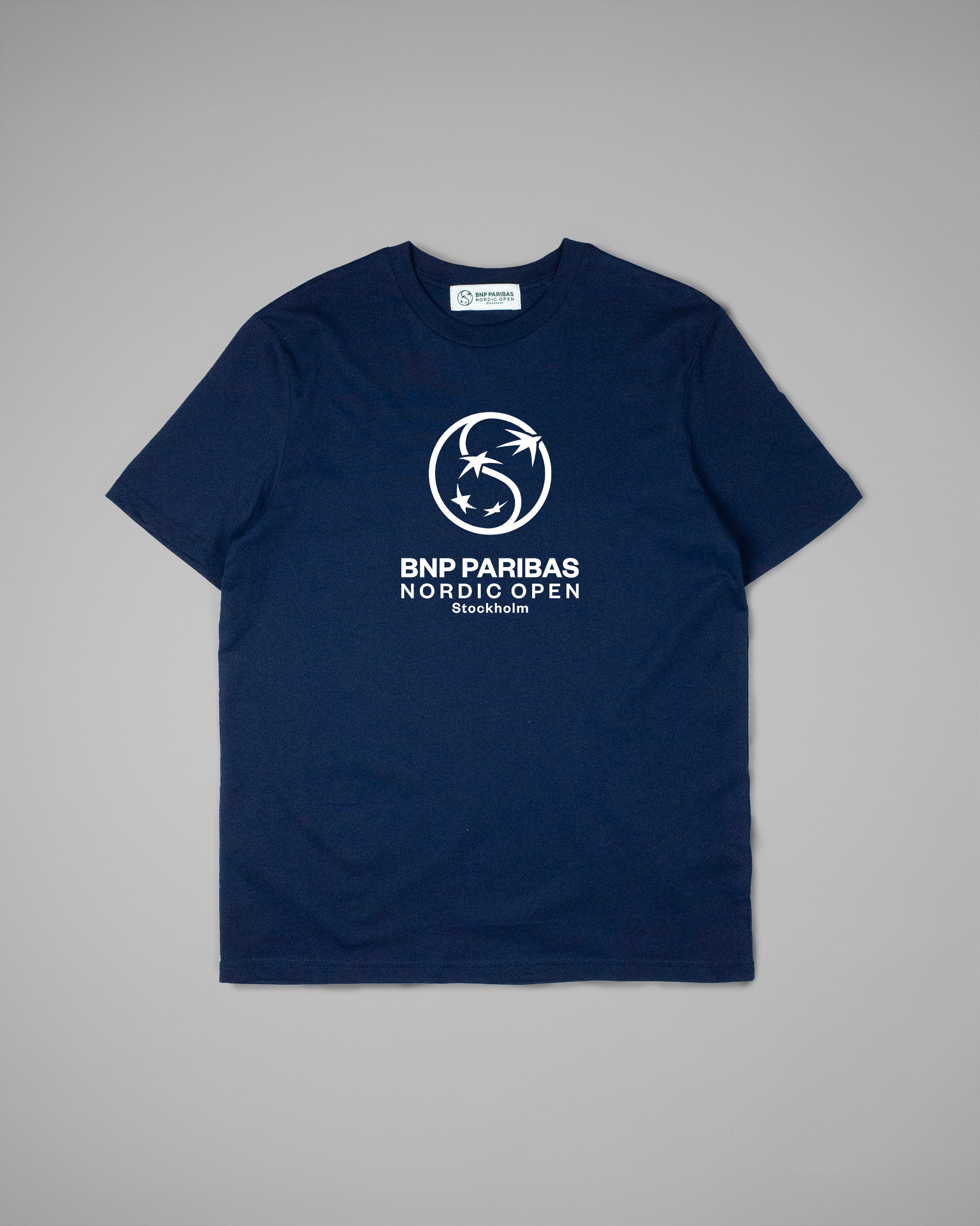 BNP PARIBAS NORDIC OPEN T-SHIRT MARINBLÅ
