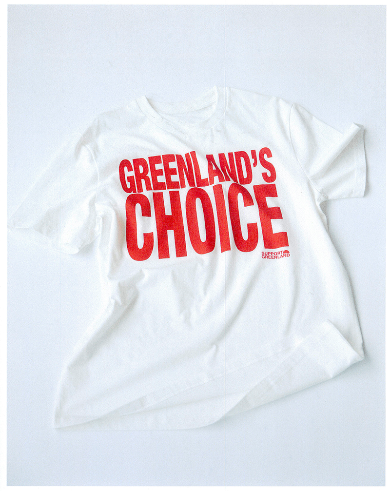 SUPPORT GREENLAND GC T-SHIRT OFF WHITE
