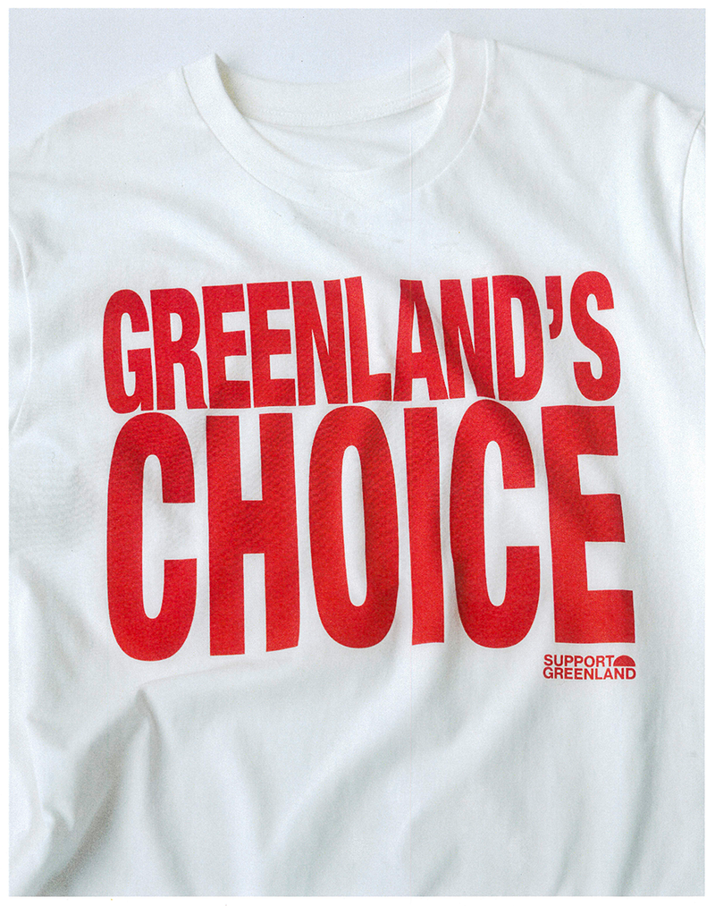 SUPPORT GREENLAND GC T-SHIRT OFF WHITE