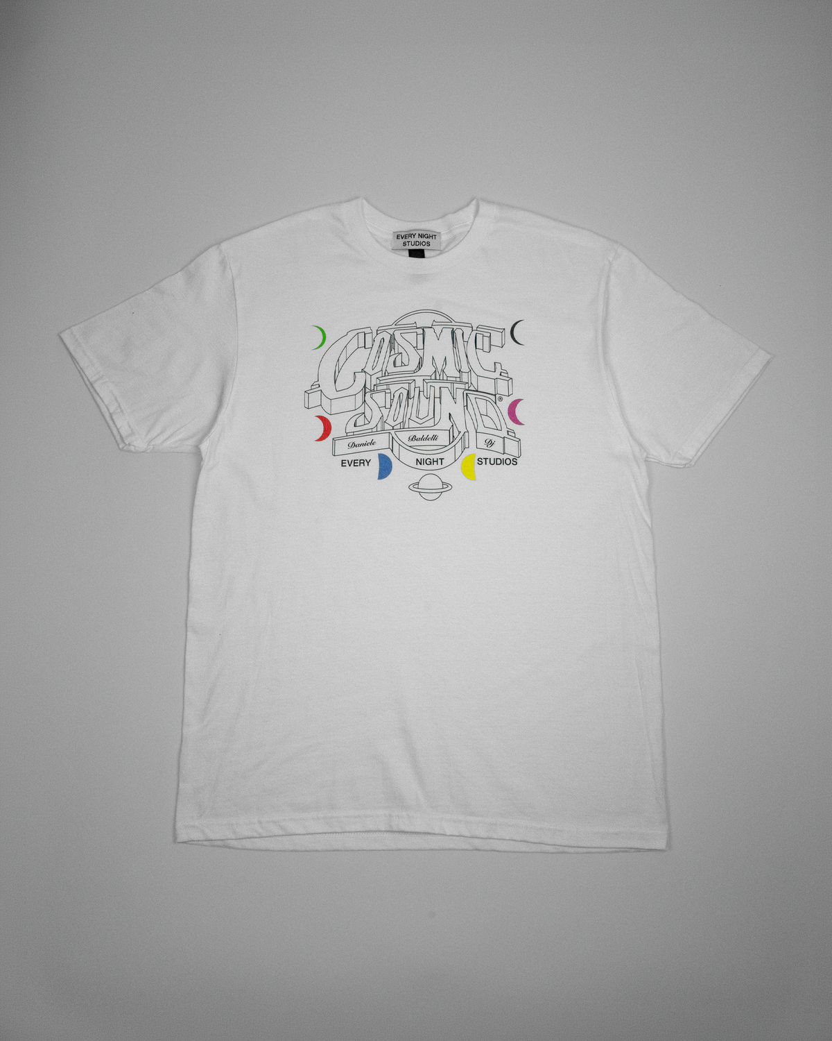 COSMIC SOUND T-SHIRT WHITE