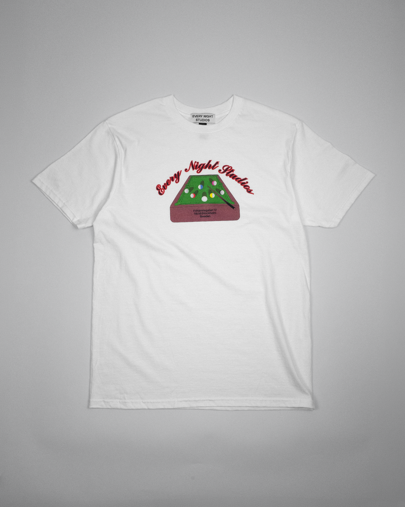 BILLIARDS T-SHIRT WHITE