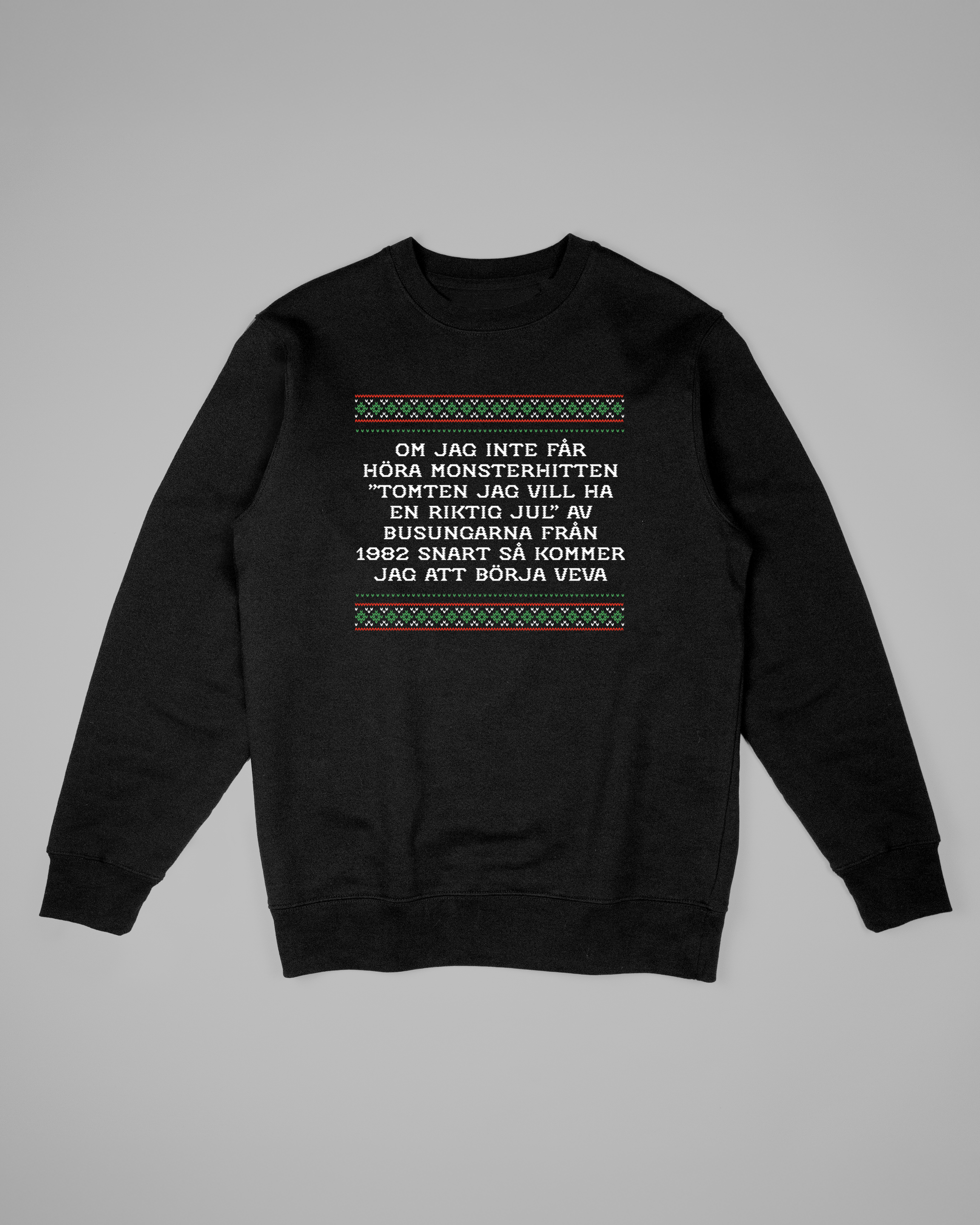 MEME LORD JEKI BUSUNGARNA CHRISTMAS SWEATER SVART (SOLD OUT)