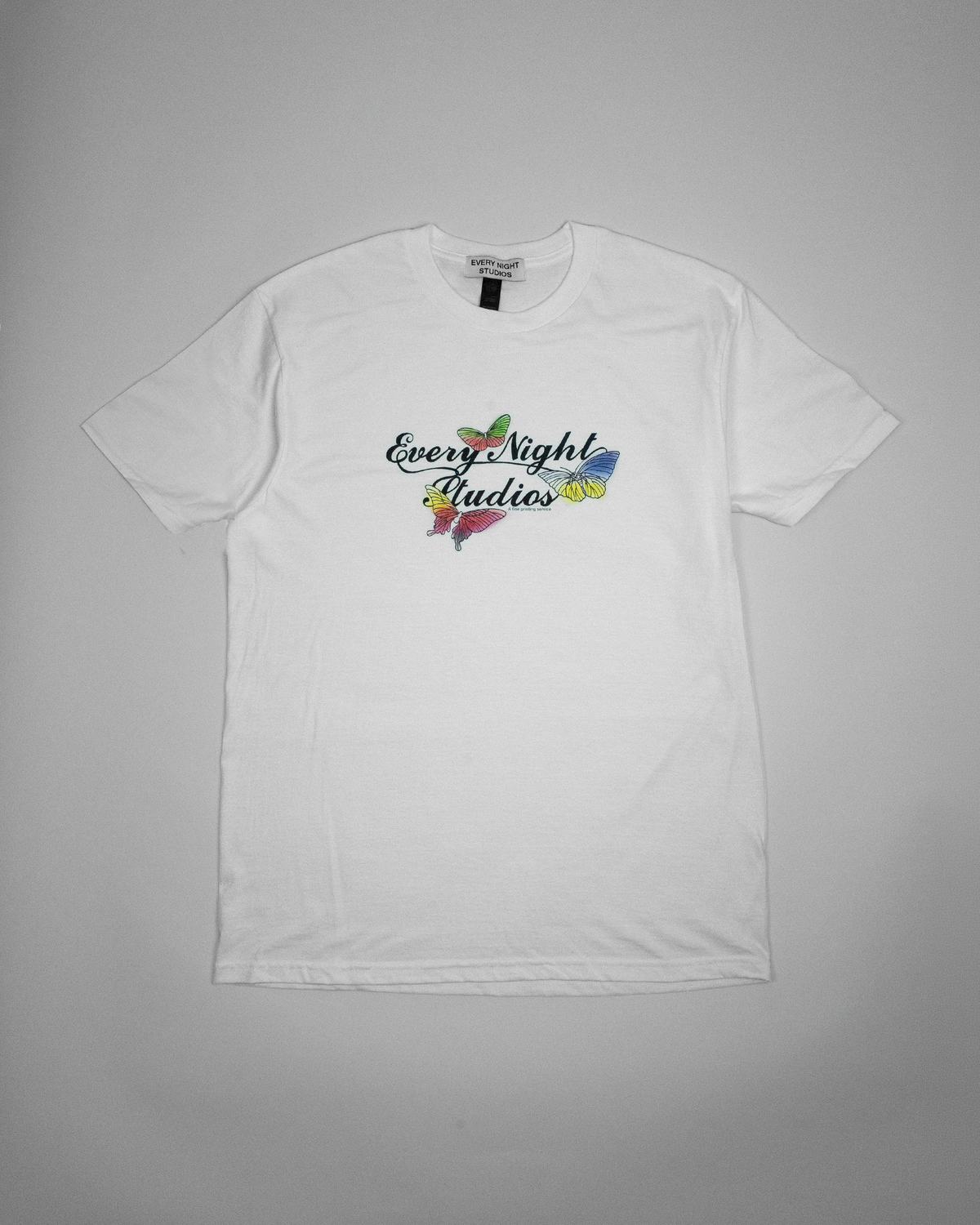 BUTTERFLY T-SHIRT WHITE