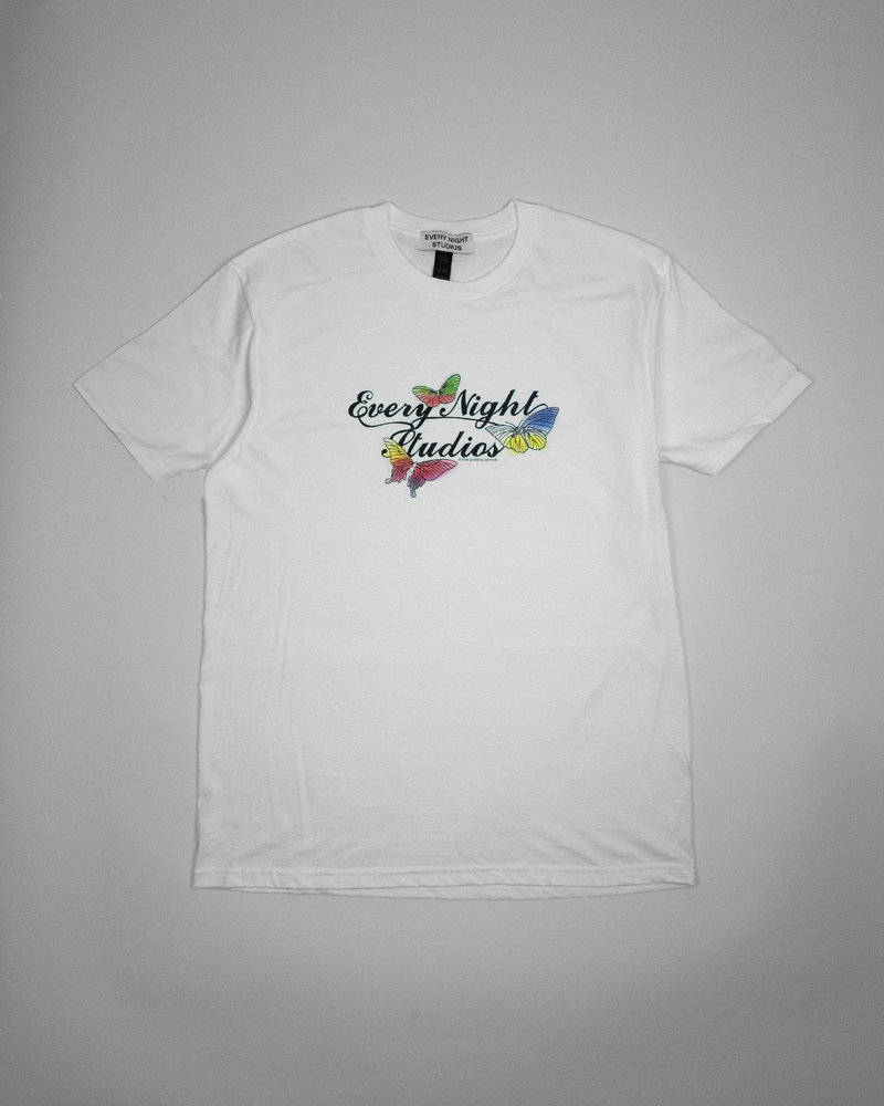 BUTTERFLY T-SHIRT WHITE