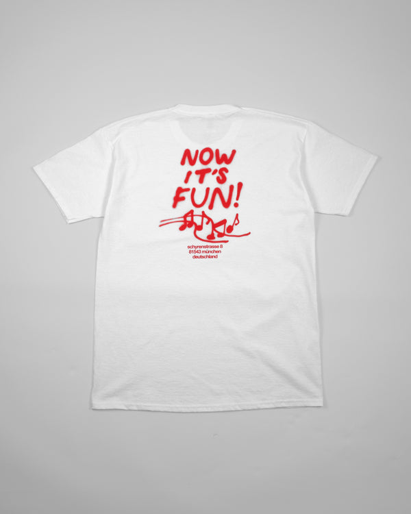 CHARLIE NOTES T-SHIRT WHITE