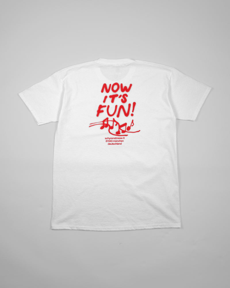 CHARLIE NOTES T-SHIRT WHITE
