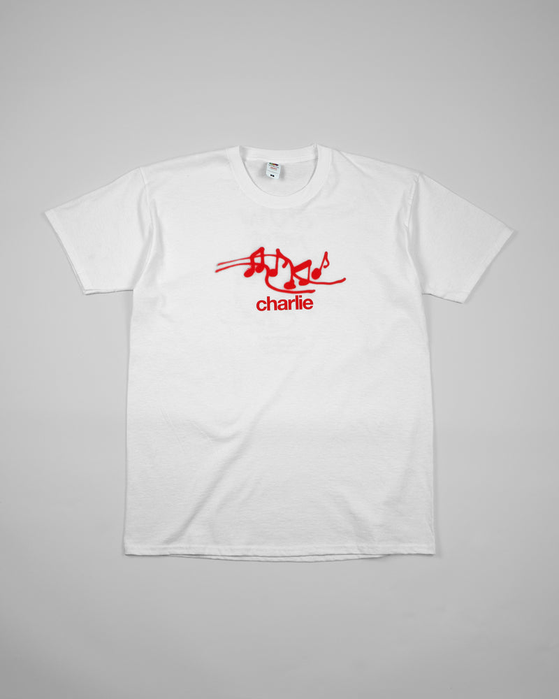CHARLIE NOTES T-SHIRT WHITE