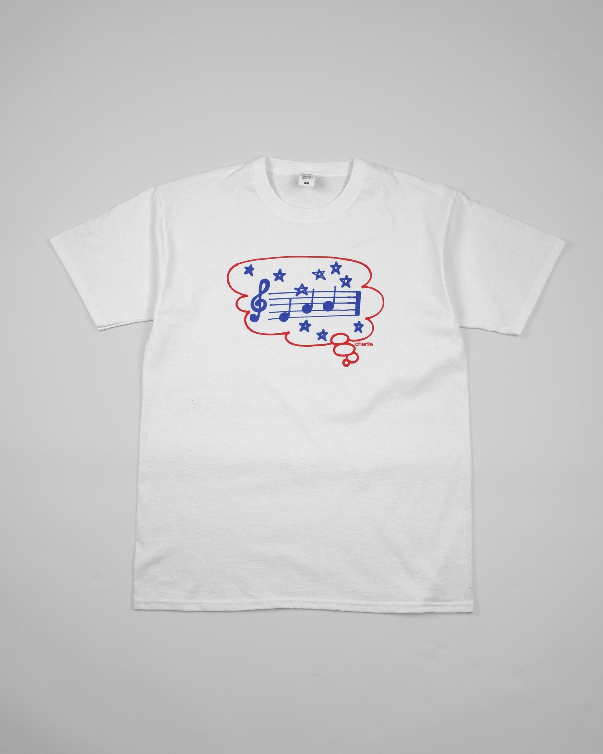 CHARLIE THOUGHT T-SHIRT WHITE