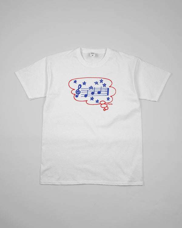 CHARLIE THOUGHT T-SHIRT WHITE