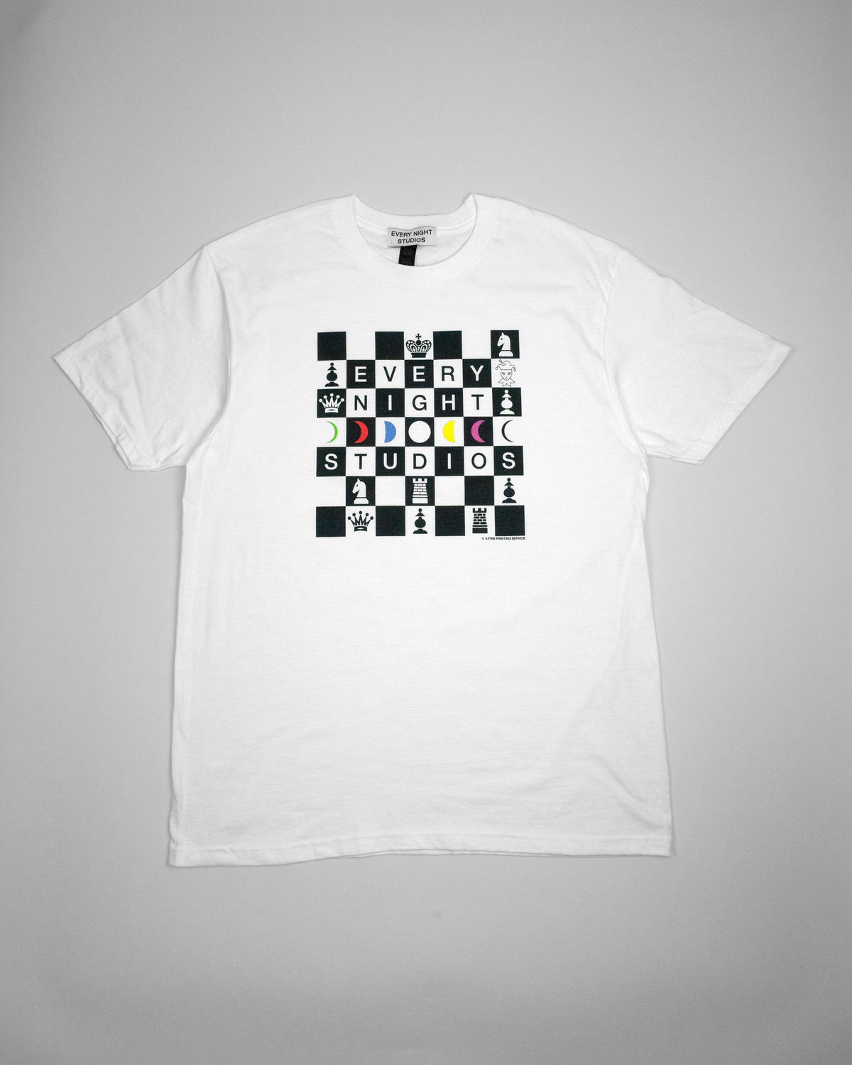 CHESS T-SHIRT WHITE