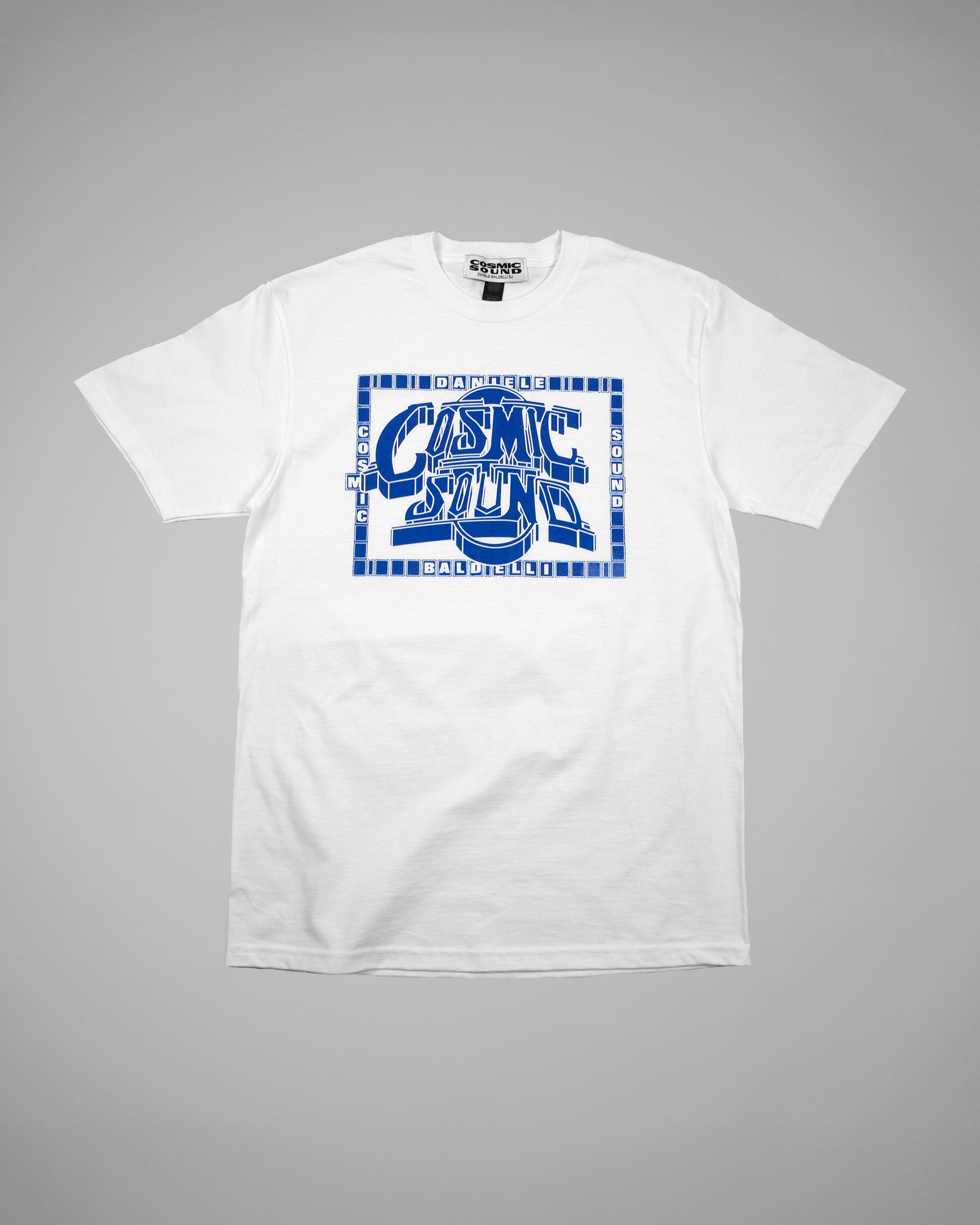 COSMIC SOUND BOARD T-SHIRT WHITE