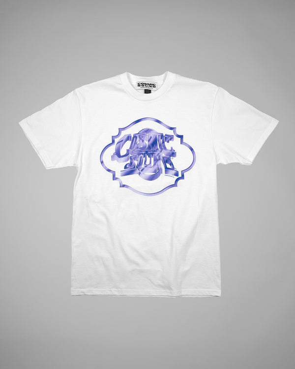 COSMIC SOUND MARBLE T-SHIRT WHITE