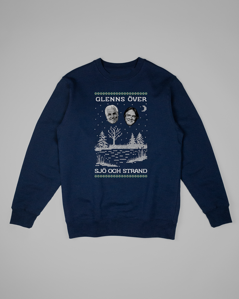 MEME LORD JEKI GLENNS CHRISTMAS SWEATER NAVY (SOLD OUT)