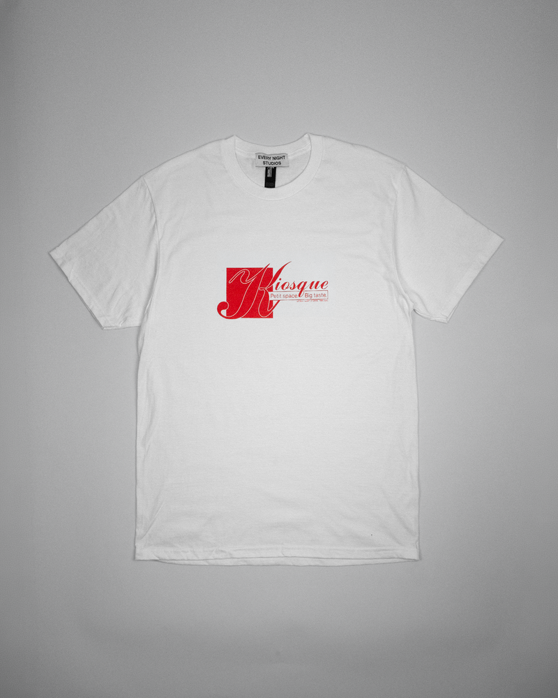 KIOSQUE LOGO T-SHIRT WHITE