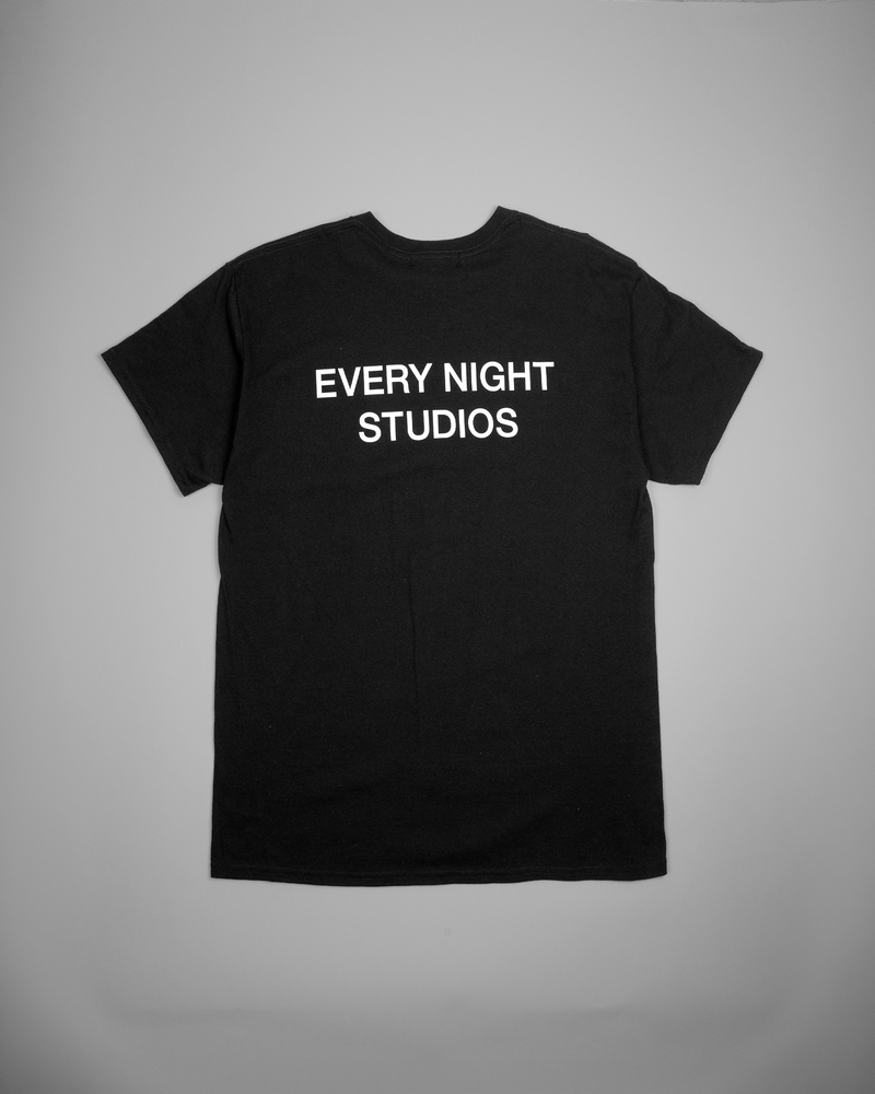 MOON T-SHIRT BLACK