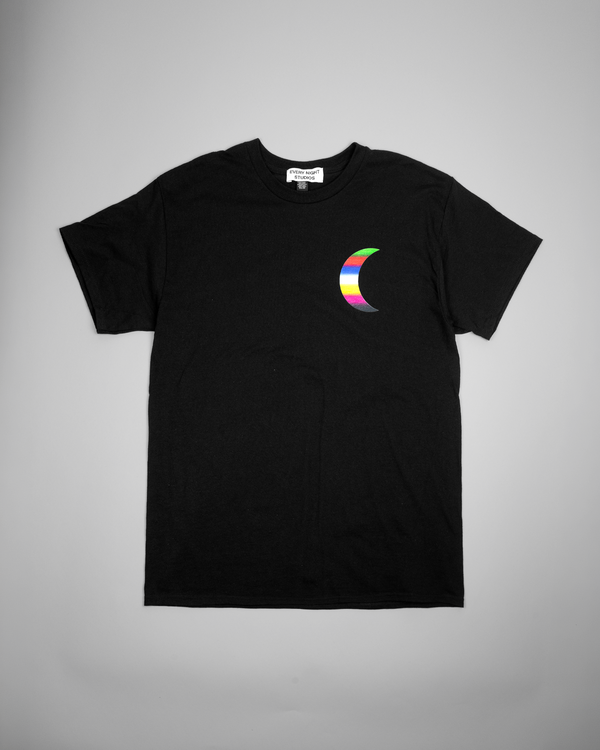 MOON T-SHIRT BLACK