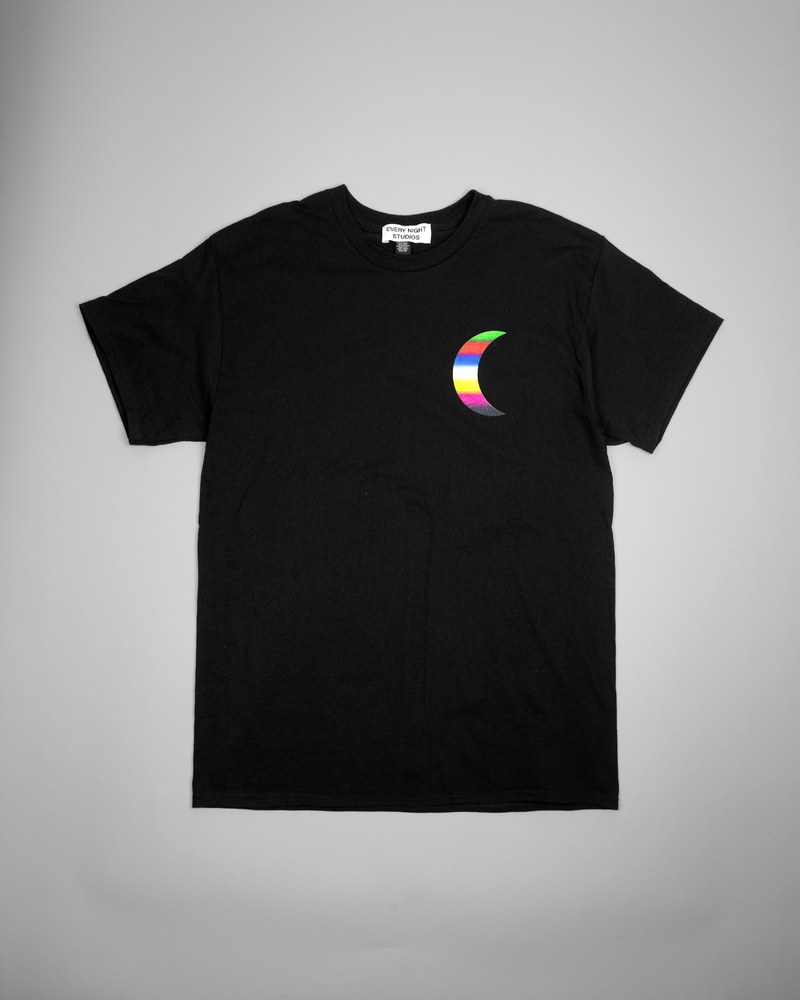 MOON T-SHIRT BLACK