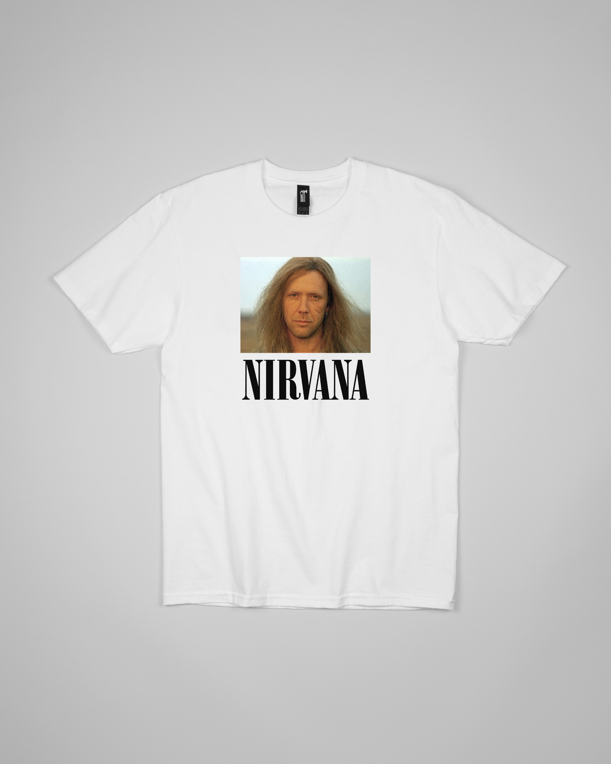 MEME LORD JEKI NIRVANA T-SHIRT VIT