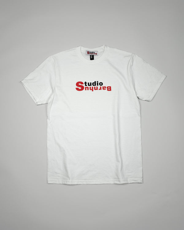 STUDIO BARNHUS NEUE LOGO T-SHIRT WHITE