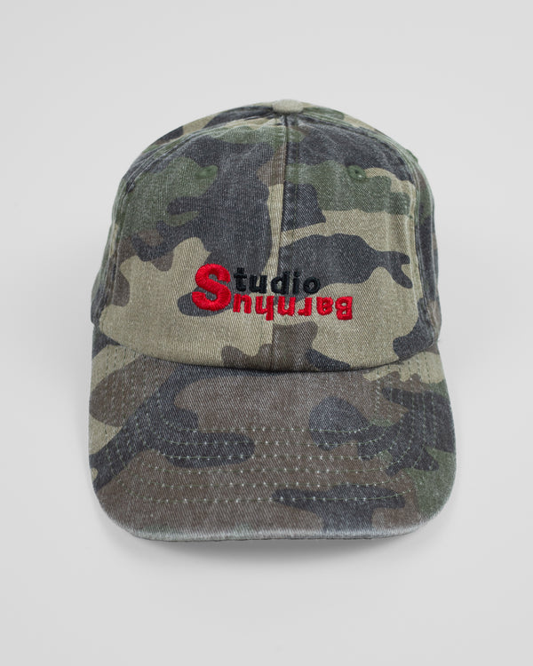 STUDIO BARNHUS NEUE LOGO CAP CAMO