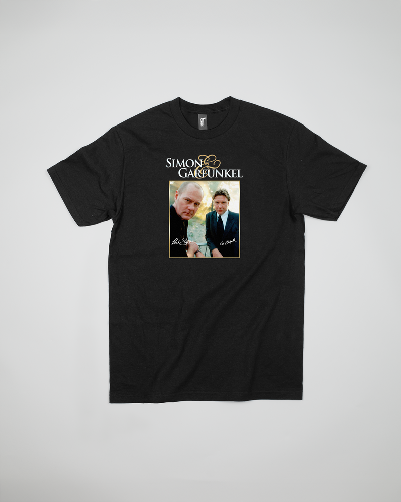 MEME LORD JEKI SIMON & GARFUNKEL T-SHIRT BLACK