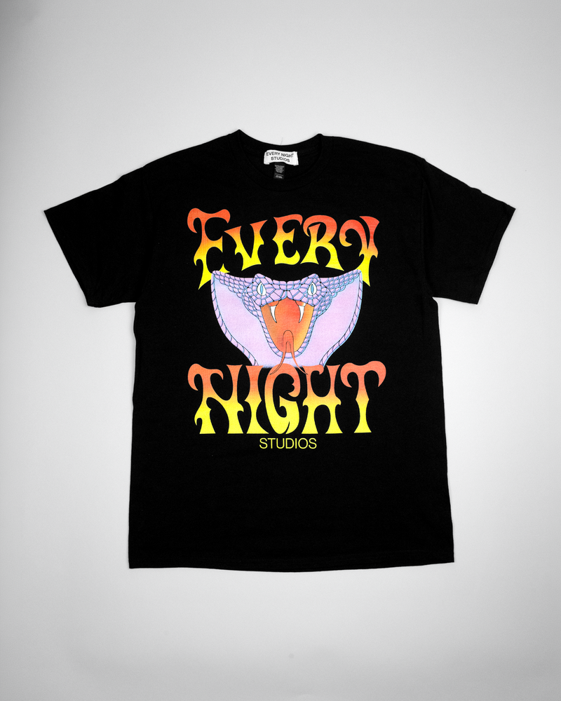 SNAKE T-SHIRT BLACK