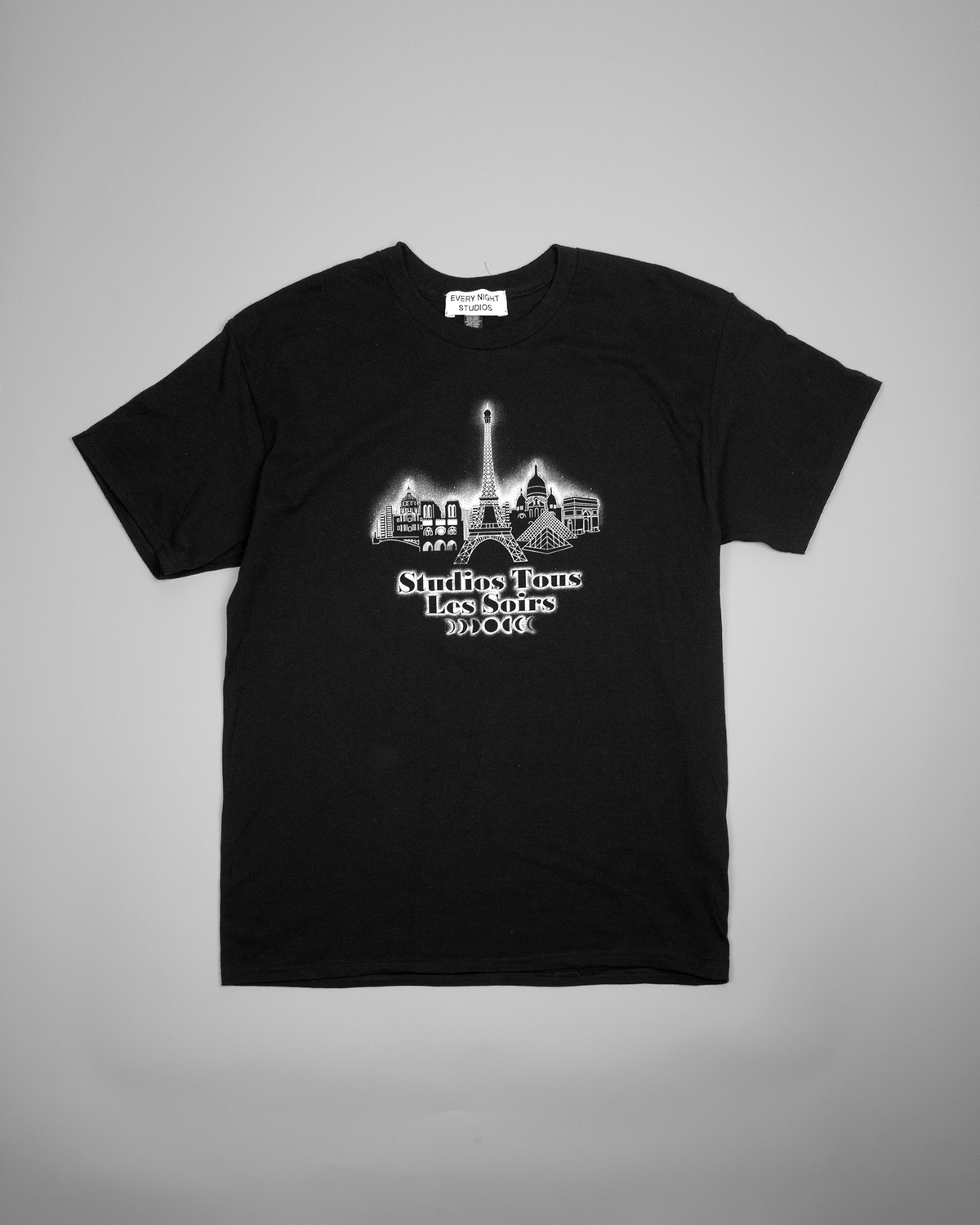 EIFFEL T-SHIRT BLACK