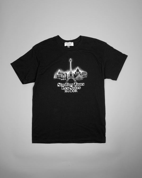EIFFEL T-SHIRT BLACK