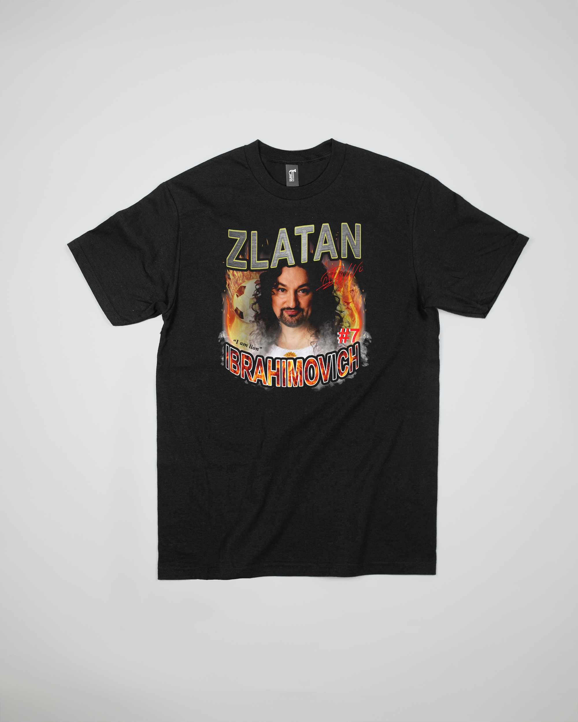 MEME LORD JEKI ZLATAN T-SHIRT SVART