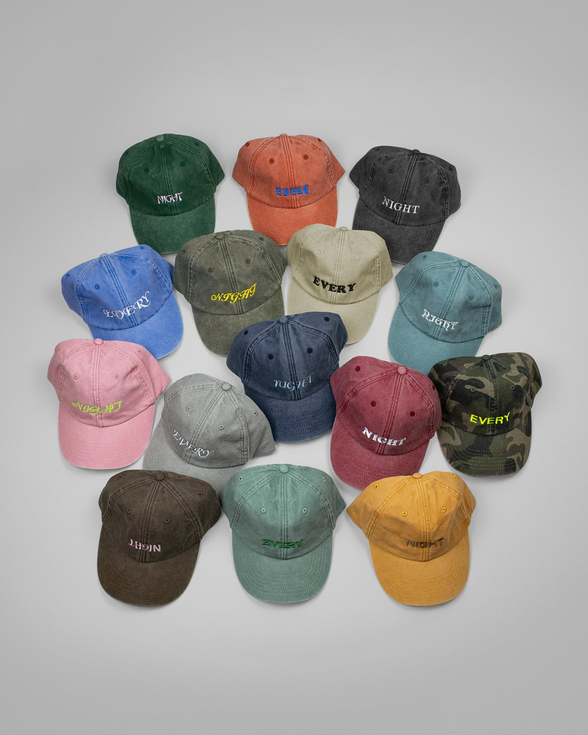 Design Own Cap DESIGN YOUR OWN CAP – Every Night Studios