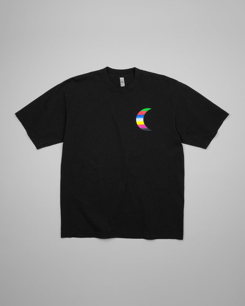 MOON LOGO T-SHIRT BLACK