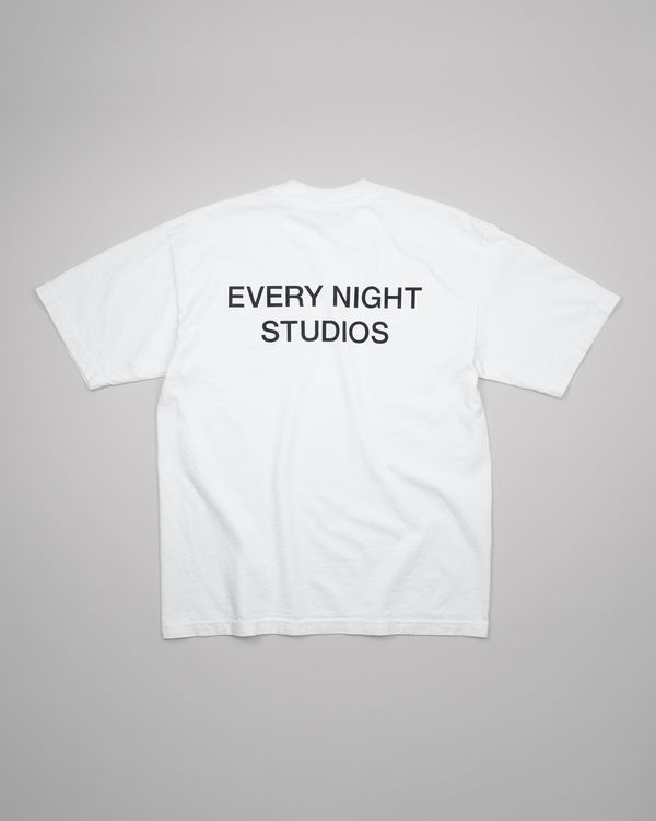 MOON LOGO T-SHIRT WHITE