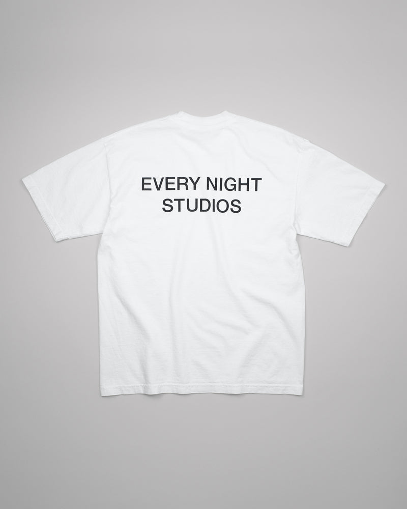 MOON LOGO T-SHIRT WHITE