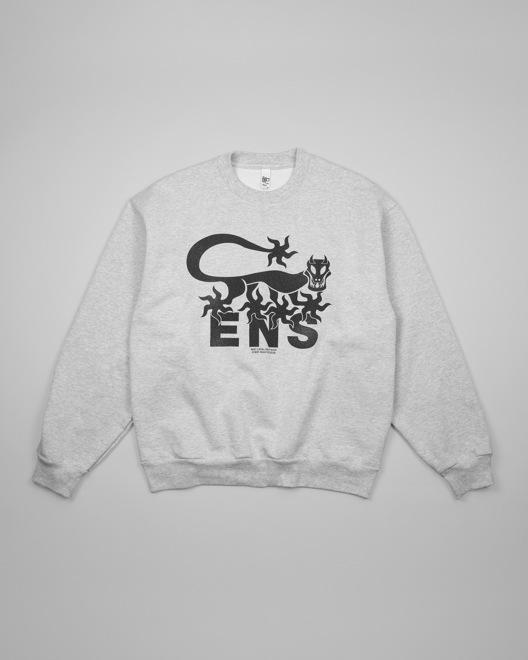 DRAGON SWEATSHIRT GREY MELANGE
