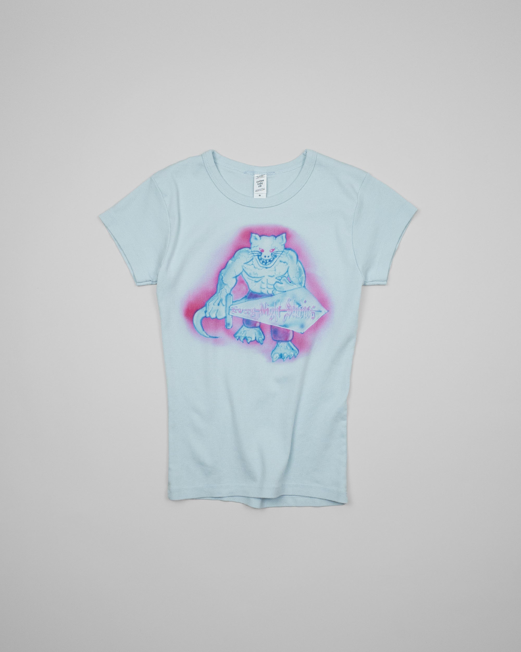 RATKING BABY T-SHIRT LIGHT BLUE