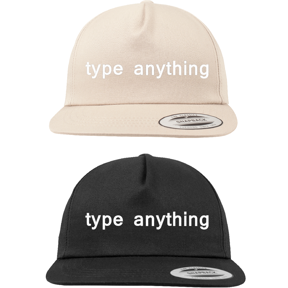 CUSTOMIZED UNSTRUCTURED 5-PANEL