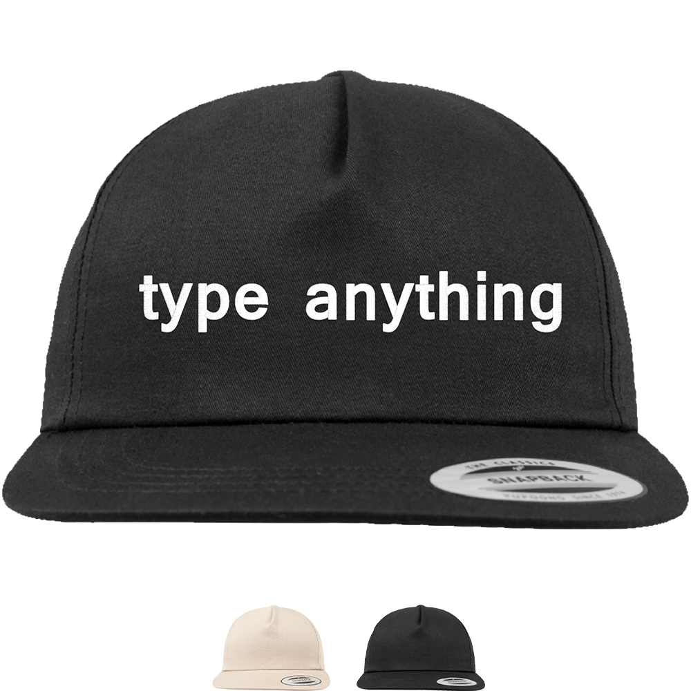 CUSTOMIZED UNSTRUCTURED 5-PANEL