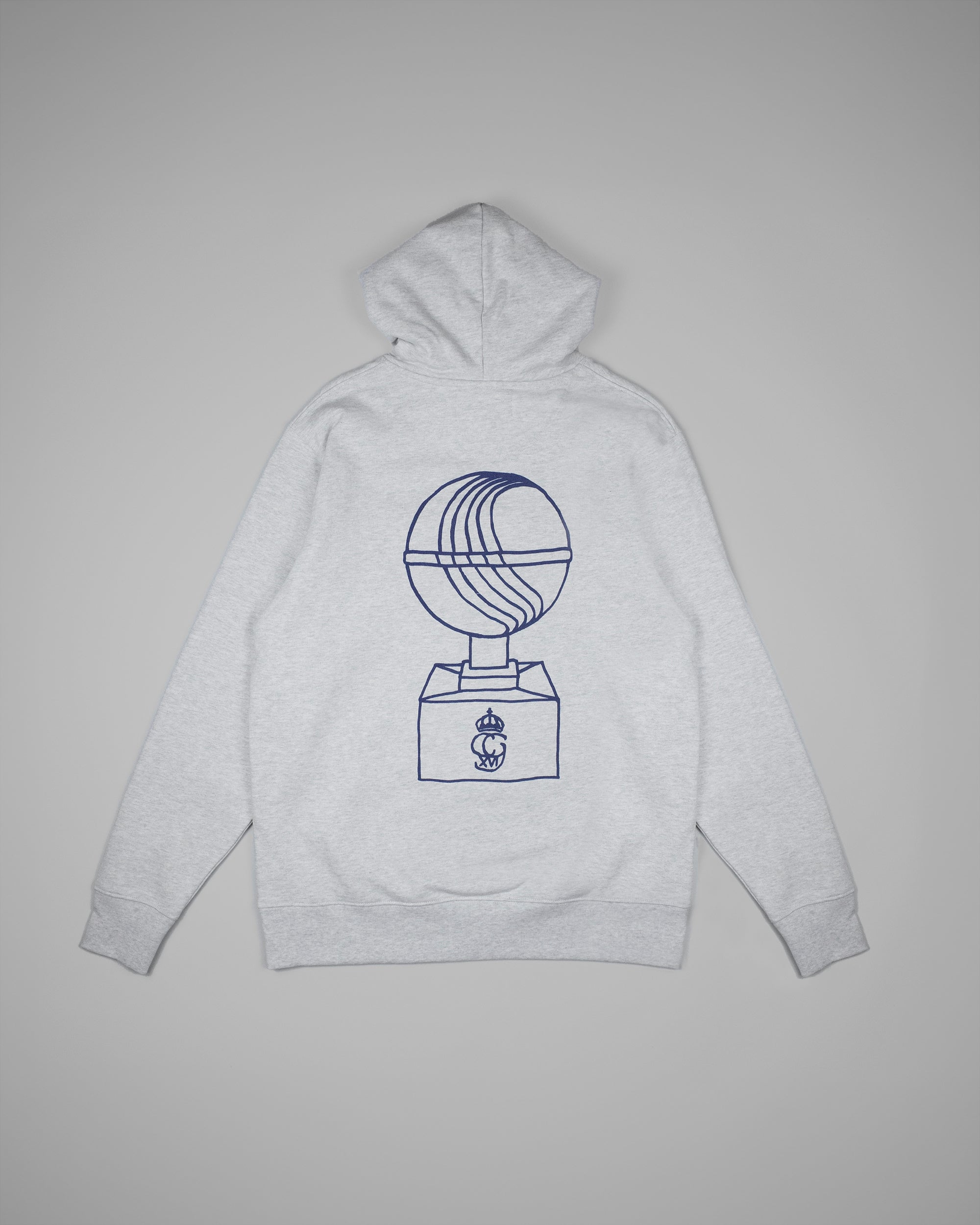 BNP PARIBAS NORDIC OPEN TROPHY HOODIE GRÅ