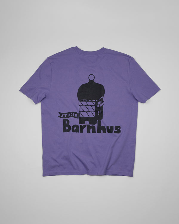 STUDIO BARNHUS LOGO T-SHIRT PURPLE