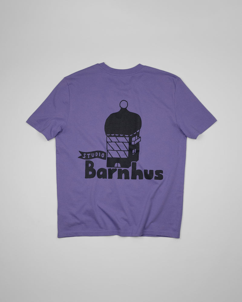 STUDIO BARNHUS LOGO T-SHIRT PURPLE
