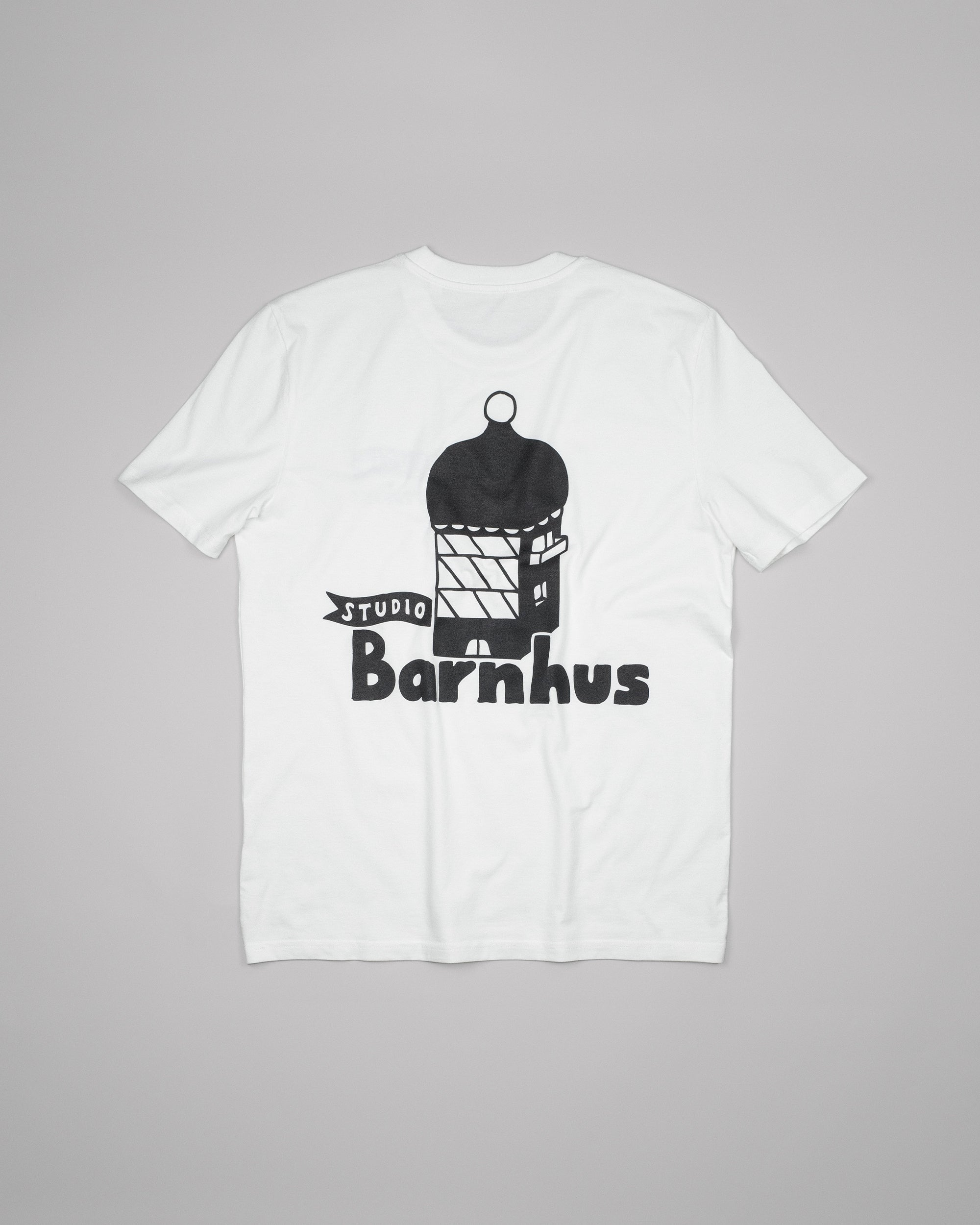 STUDIO BARNHUS LOGO T-SHIRT VIT