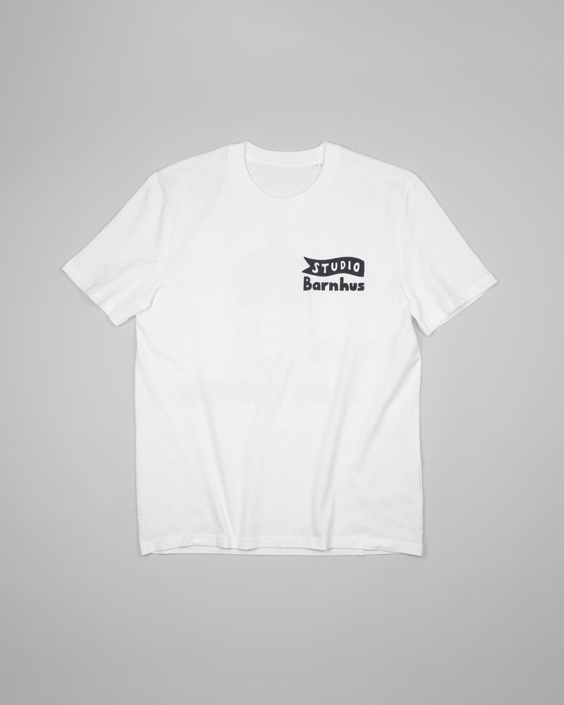 STUDIO BARNHUS LOGO T-SHIRT WHITE